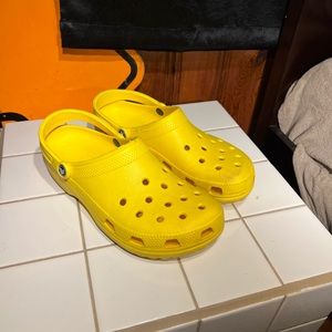 Yellow Crocs